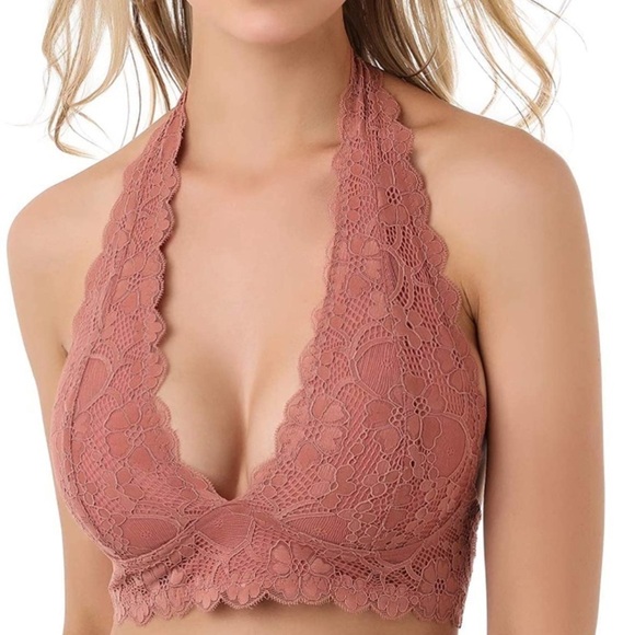 New In Package Bronze Halter Bra - Picture 3 of 6